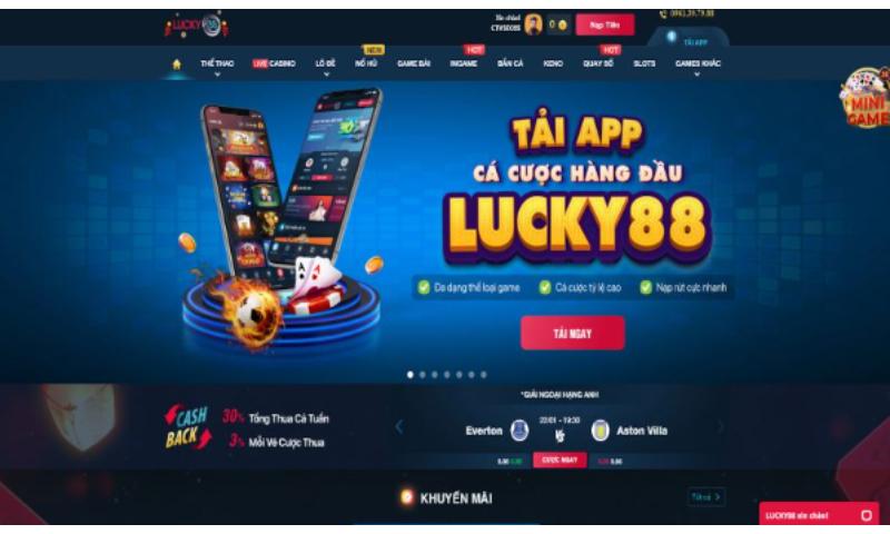 Dịch vụ Lucky88 chuyên nghiệp.